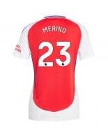 Arsenal Mikel Merino #23 Domácí Dres pro Dámské 2024-25 Krátký Rukáv